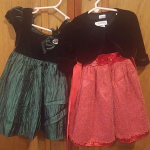 2t Christmas dresses